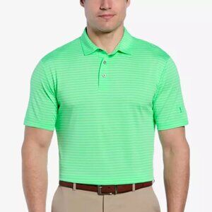 PGA Tour Men's Heather Feeder Polo Shirt